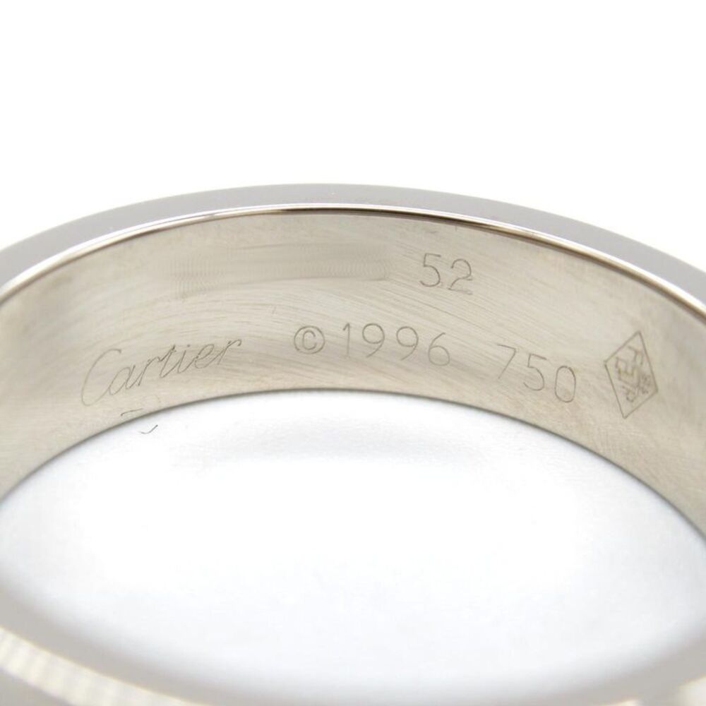 Pre Loved cartier Love Ring Band Men metallic | silver Rings - Picture 8 of 8
